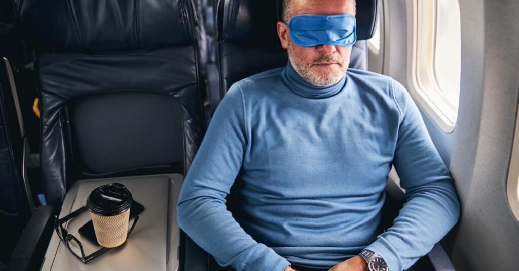 Getting Sleep On The Plane